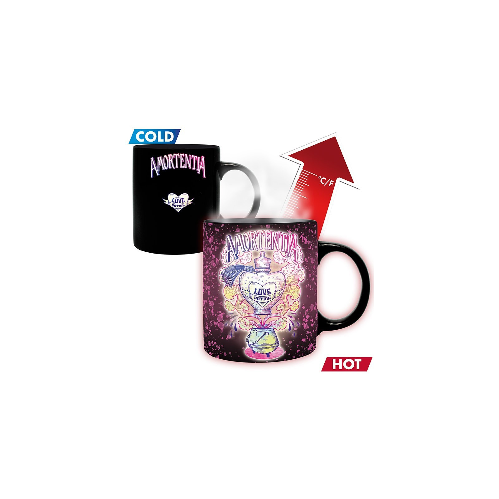 Harry Potter - Mug Heat Change 320 ml - Love - Amortentia - ABYSTYLE - CUPS - td-toys.it