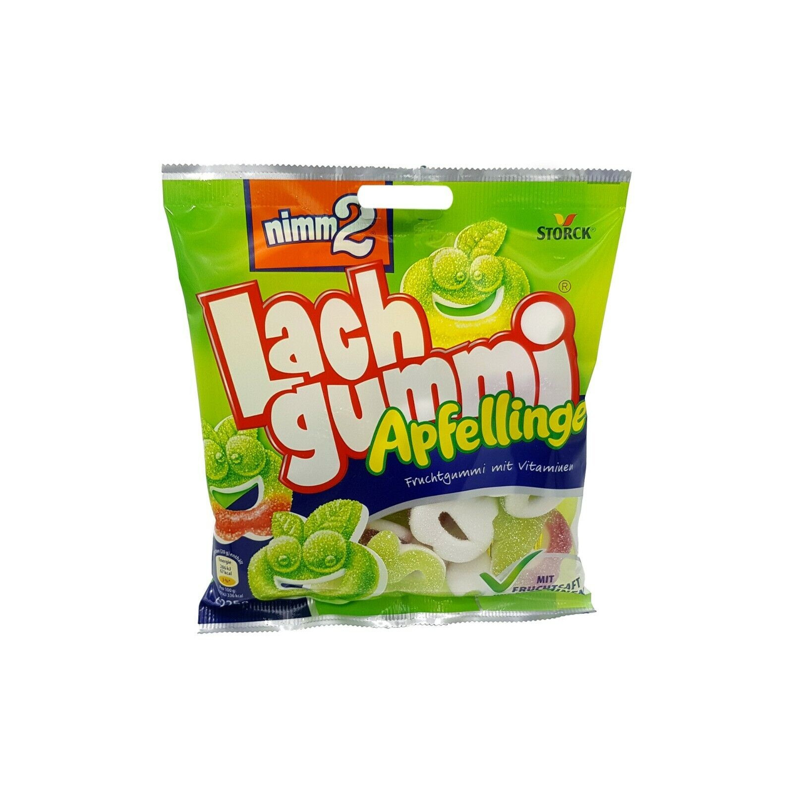 Nimm2 Lachgummi Apfellinge - - SWEETS - td-toys.it