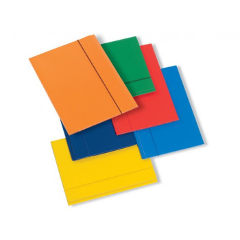 Cartella c-elastico a4 colori assortiti-FOLDERS