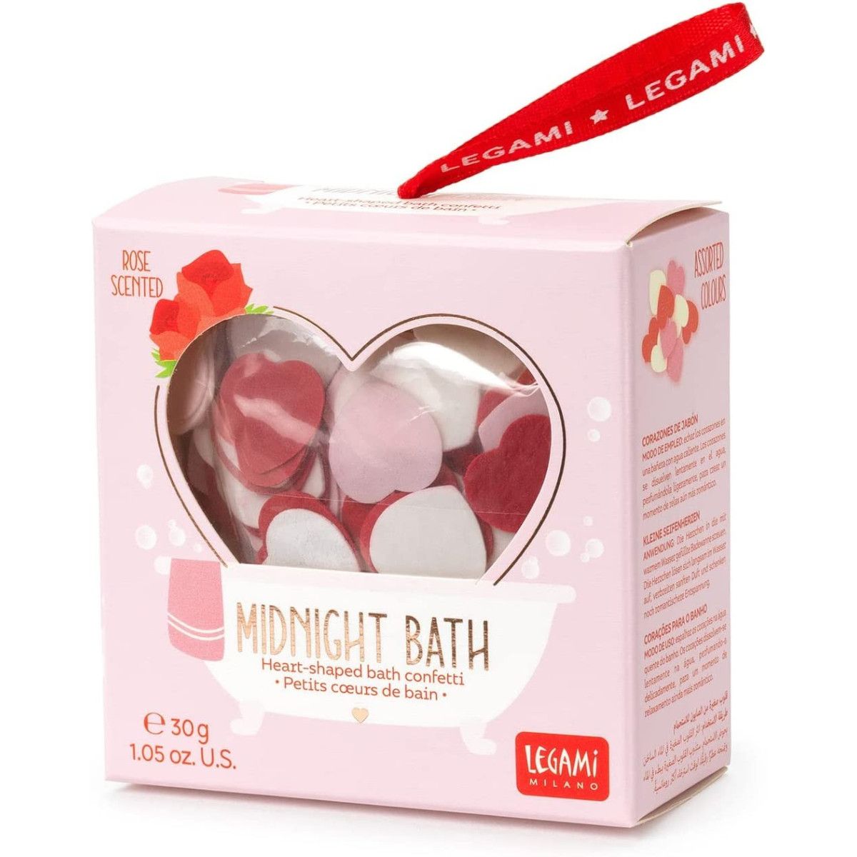 CUORICINI DI SAPONE DA BAGNO - MIDNIGHT BATH - LEGAMI MILANO - LEGAMI MILANO - td-toys.it