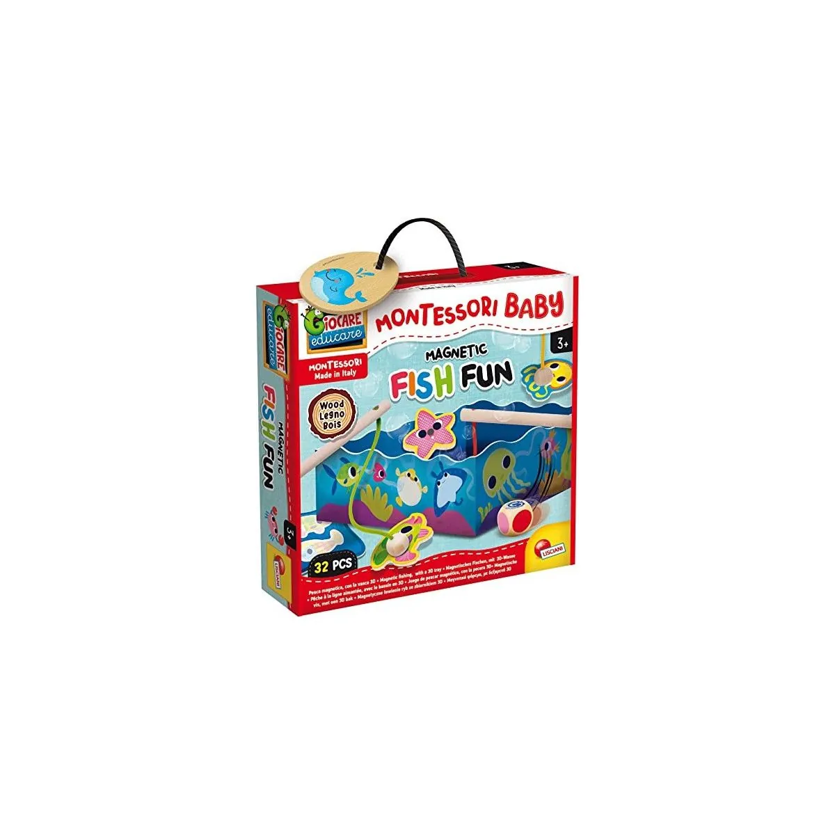 TD Toys|MONTESSORI LEGNO FISH FUN8008324098354