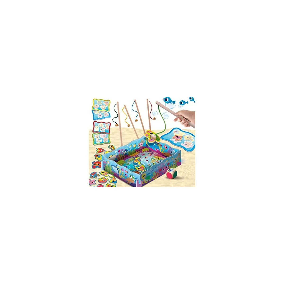 TD Toys|MONTESSORI LEGNO FISH FUN8008324098354