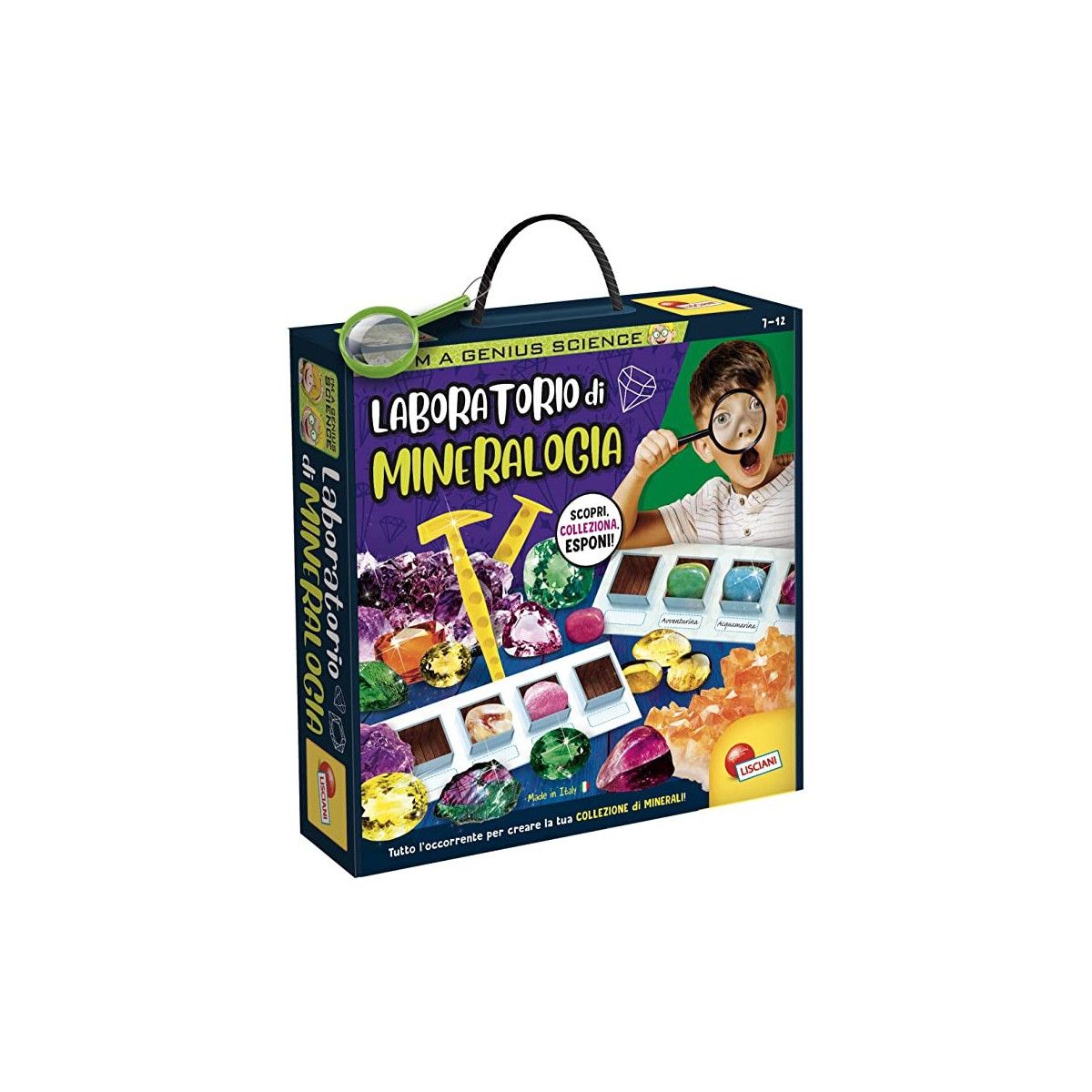 I'M A GENIUS LABORATORIO DI MINERALOGIA (EDI 2020) - LISCIANI GIOCHI - UNISEX - td-toys.it