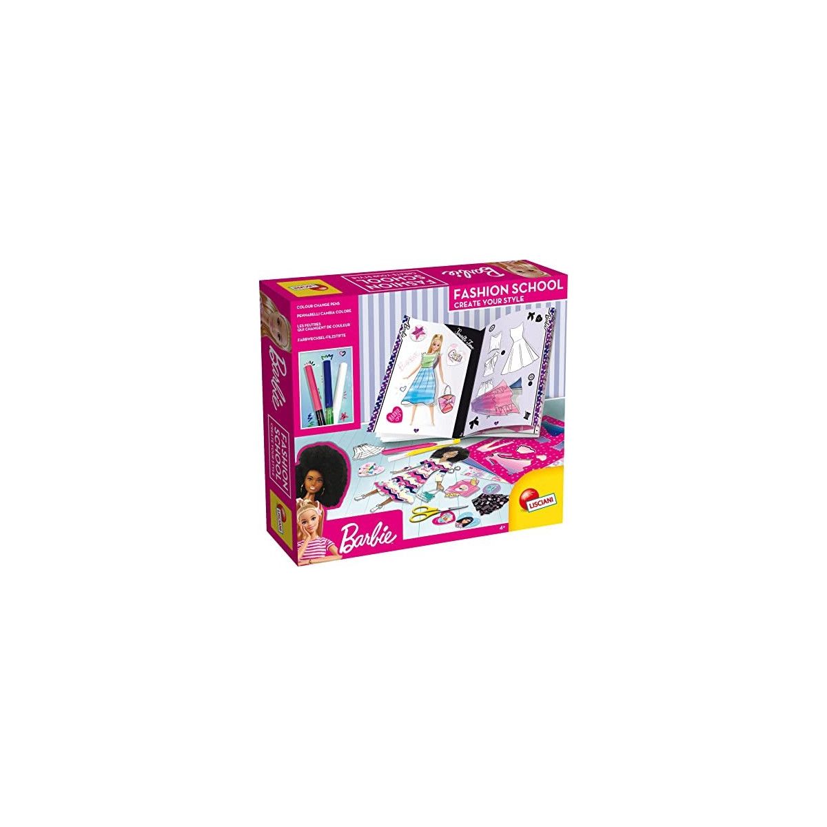 BARBIE FASHION SCHOOL (MAGIC PENS) - LISCIANI GIOCHI - UNISEX - td-toys.it