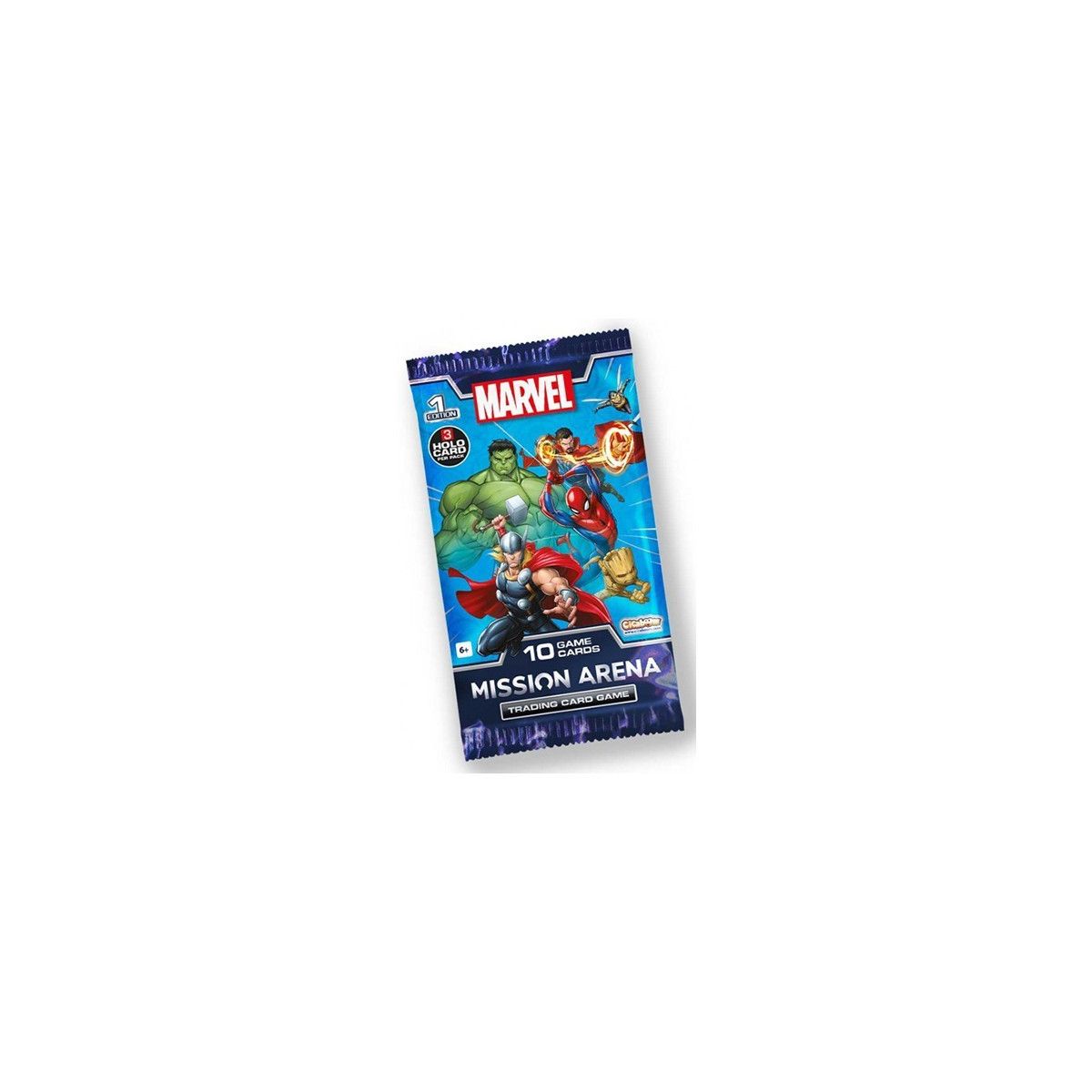 MARVEL CARD GAME - BUSTA SINGOLA - MARVEL MISSIONARENA - COLLEZIONE WAVE 1-BOARD GAMES'