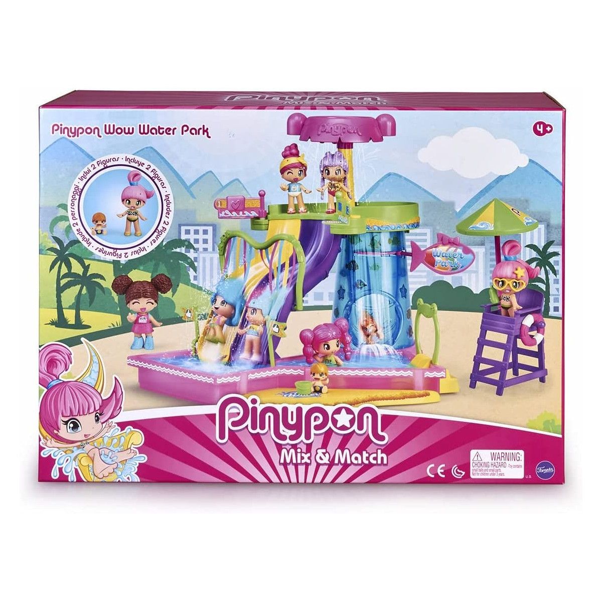 PINYPON WOW WATER PARK 700015562 - FAMOSA - BAMBINA - td-toys.it