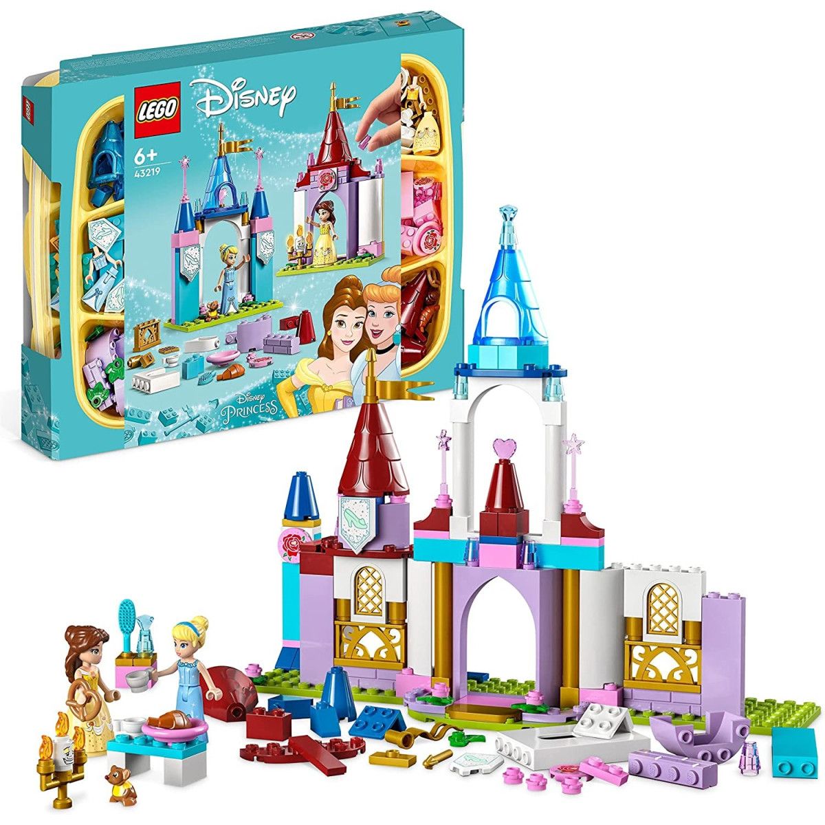 LEGO DISNEY PRINCESS CASTELLI CREATIVI 43219 - LEGO - LEGO - td-toys.it