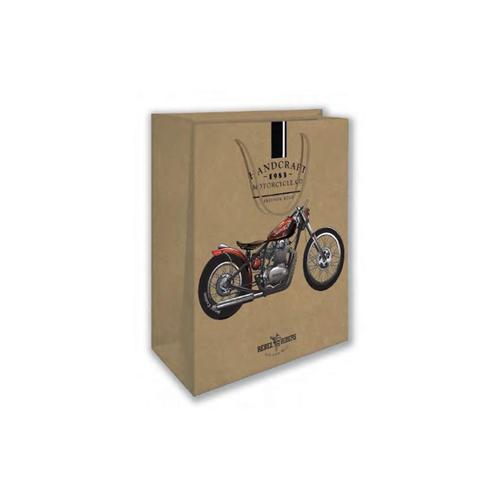 Shopper motorcycle kraft f.to 31.5x45x12 xl - Marpimar - GIFT ENVELOPES - td-toys.it