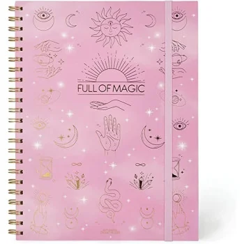 QUADERNO SPIRALATO 3 IN 1 - MAXI TRIO SPIRALNOTEBOOK - MAGIC-CARTA- TD Toys