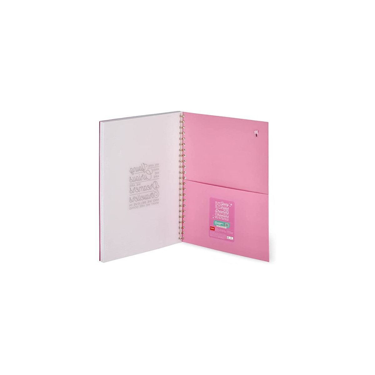 QUADERNO SPIRALATO 3 IN 1 - MAXI TRIO SPIRALNOTEBOOK - MAGIC