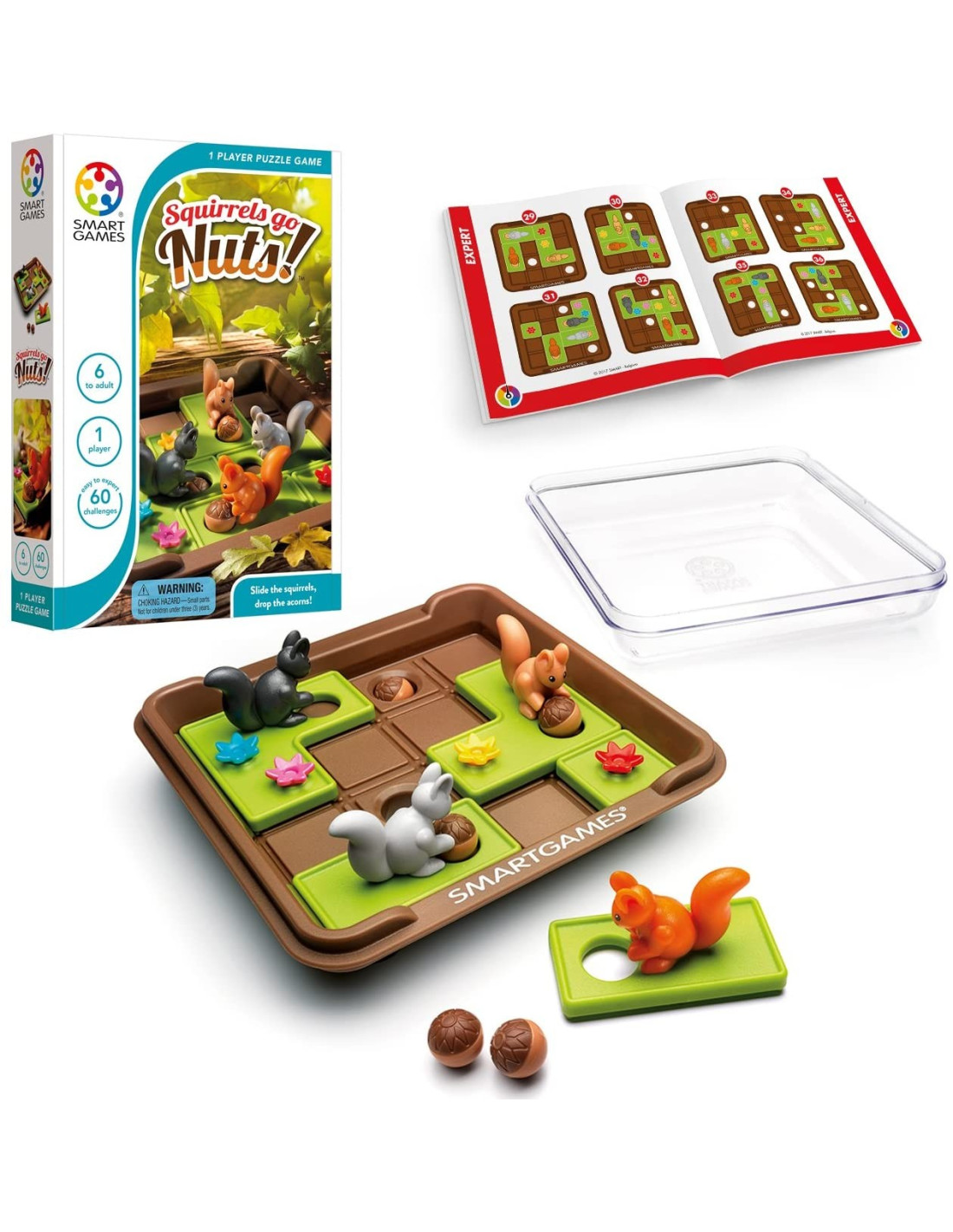 Smart Games - Squirrels Go Nuts - Smart Games - BOARD GAMES' - td-toys.it