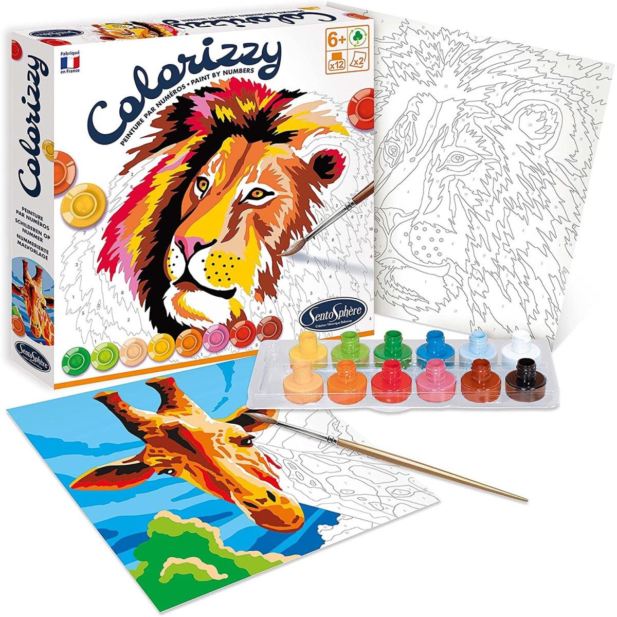 Sentosphère - Colorizzy - Savane - Sentosphère - CREATIVE - td-toys.it