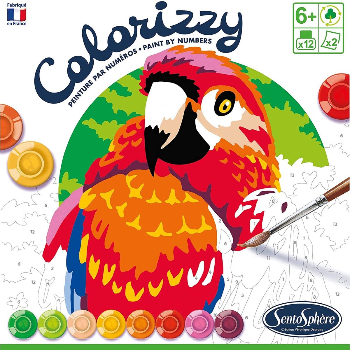 COLORIZZY COLORIZZY PAINT BY NUMBER