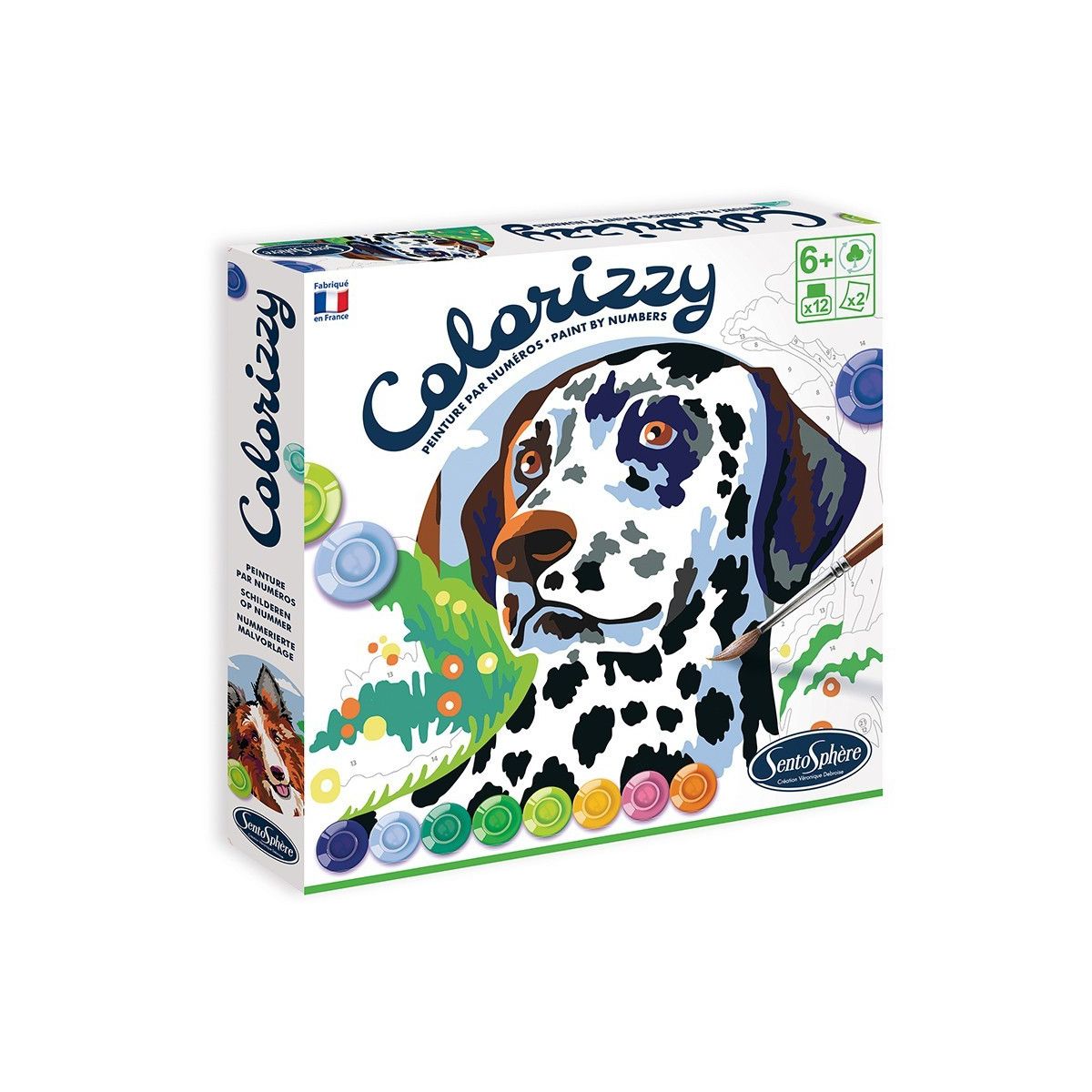 Sentosphère - Colorizzy - Chiens - Sentosphère - CREATIVI - td-toys.it