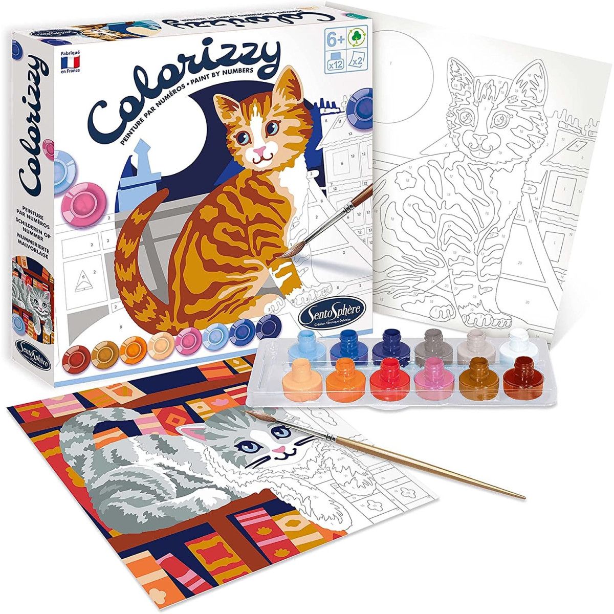 Sentosphère - Colorizzy - Chats - Sentosphère - CREATIVI - td-toys.it