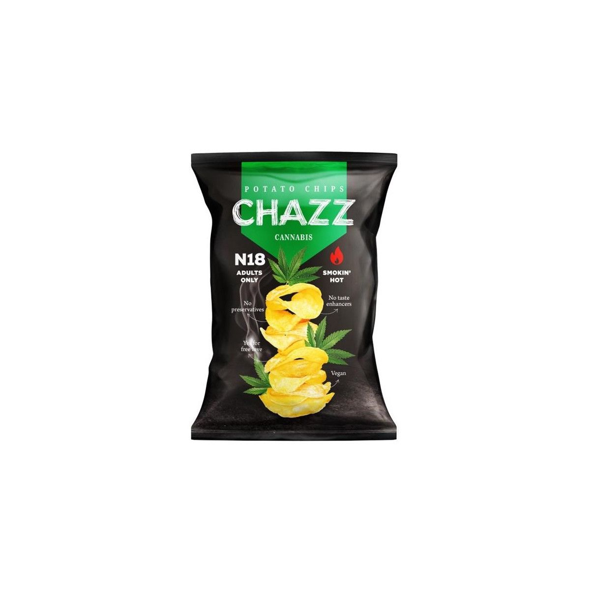 Kettle Potato Chips with Hemp & Jalapeño 90 g - - SNACK - td-toys.it