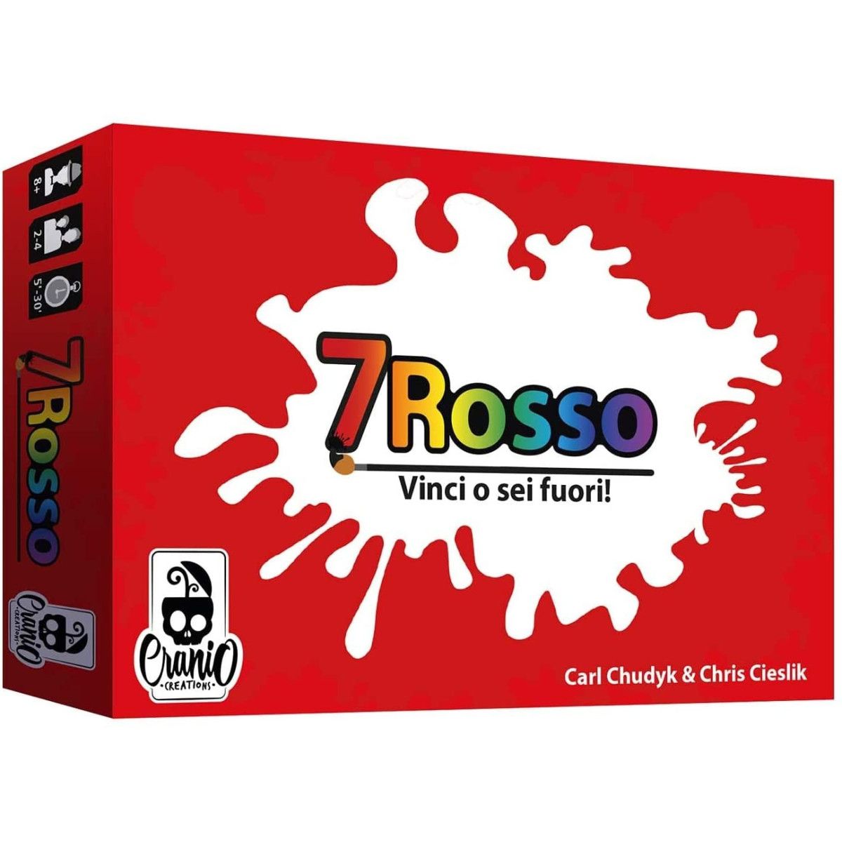 7 rosso - Cranio Creation - BOARD GAMES' - td-toys.it