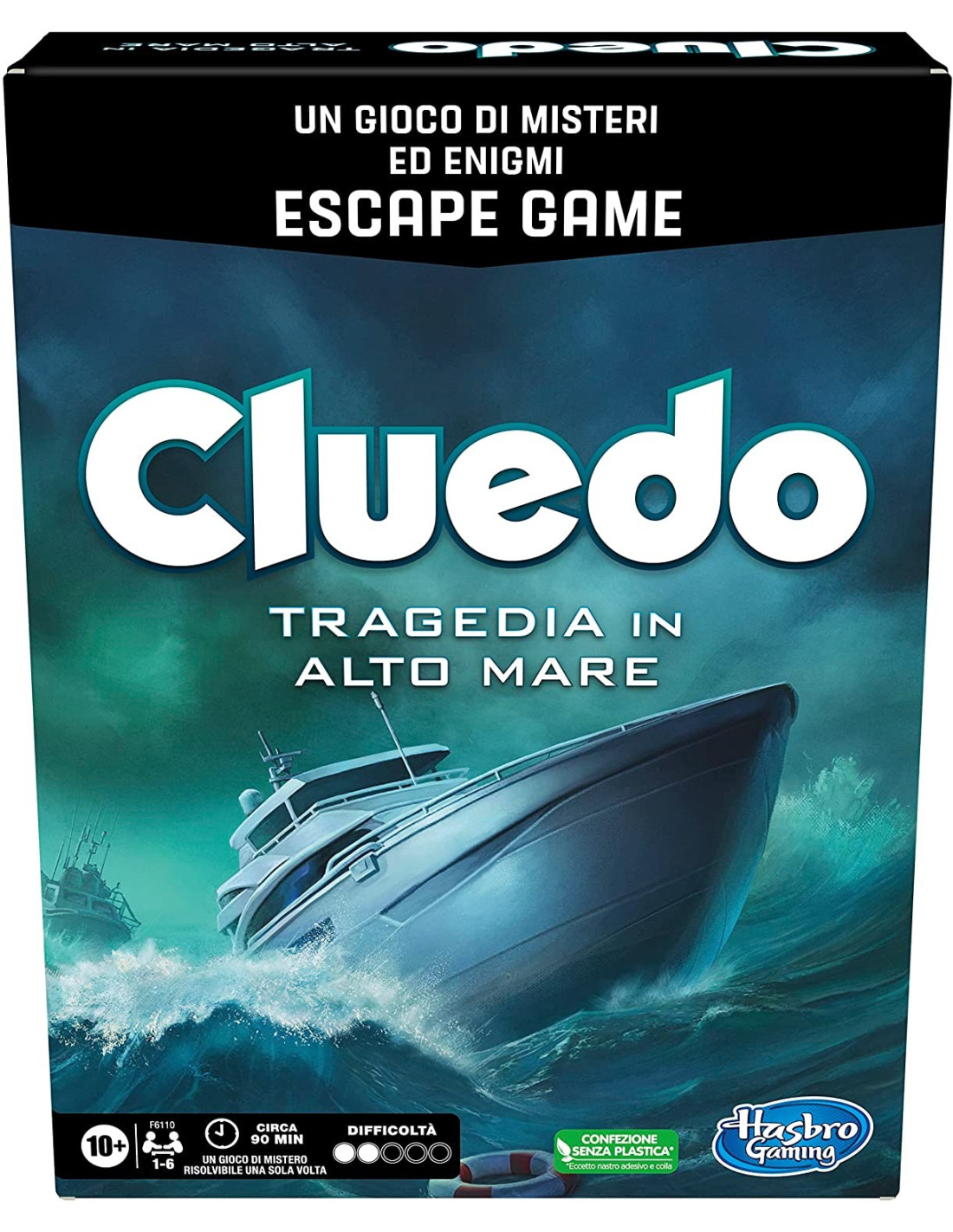 CLUEDO ESCAPE SABOTAGE ON THE HIGH SEAS - HASBRO - BOARD GAMES' - td-toys.it