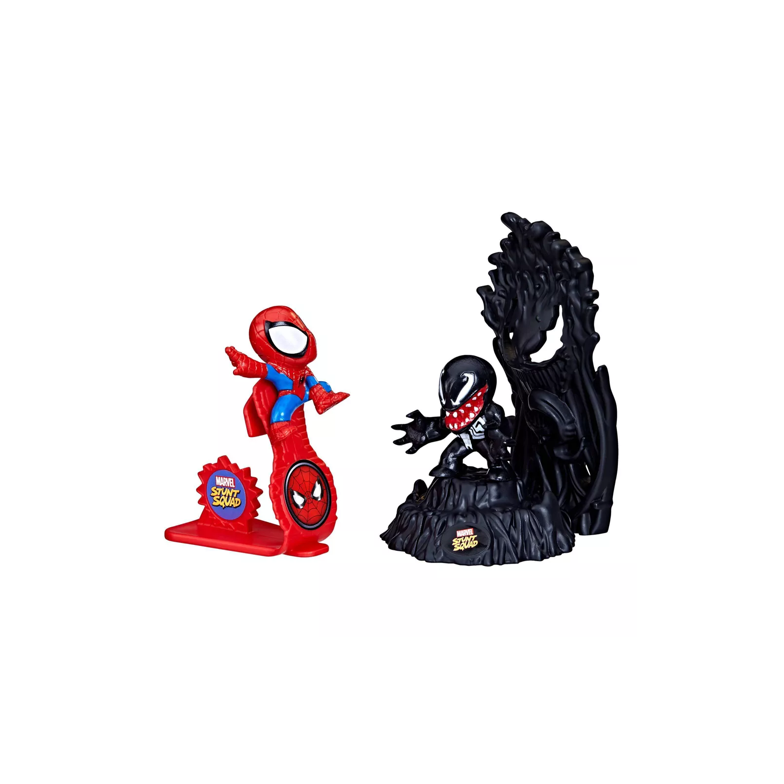 AVENGERS STUNT SQUAD EROI VS CATTIVI SPIDER-MAN VS VENOM - HASBRO - CHILD - td-toys.it