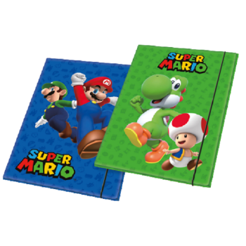 CARTELLA P/FOGLI 3 LEMBI SUPERMARIO - FRANCO COSIMO PANINI - FOLDERS - td-toys.it