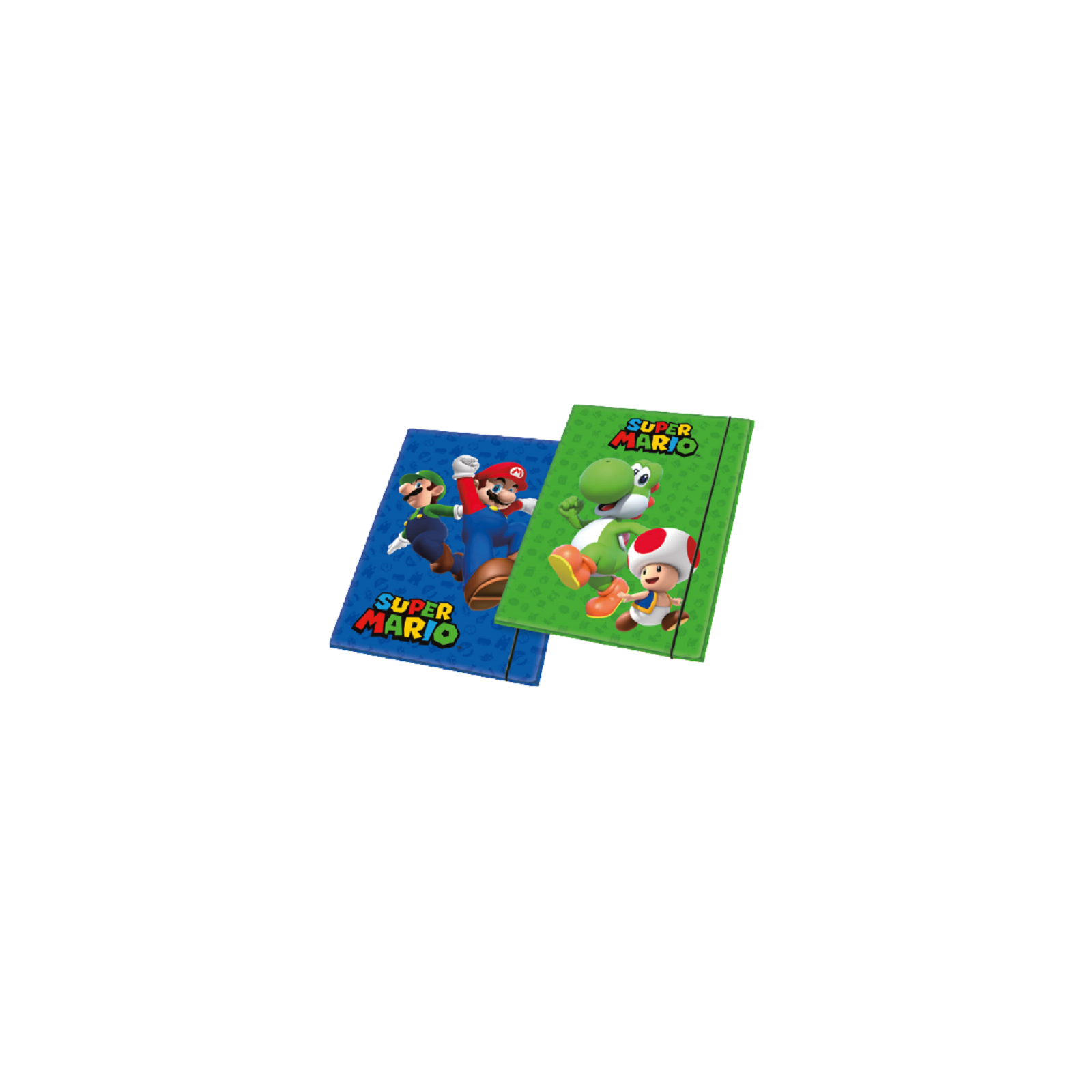 CARTELLA P/FOGLI 3 LEMBI SUPERMARIO - FRANCO COSIMO PANINI - FOLDERS - td-toys.it