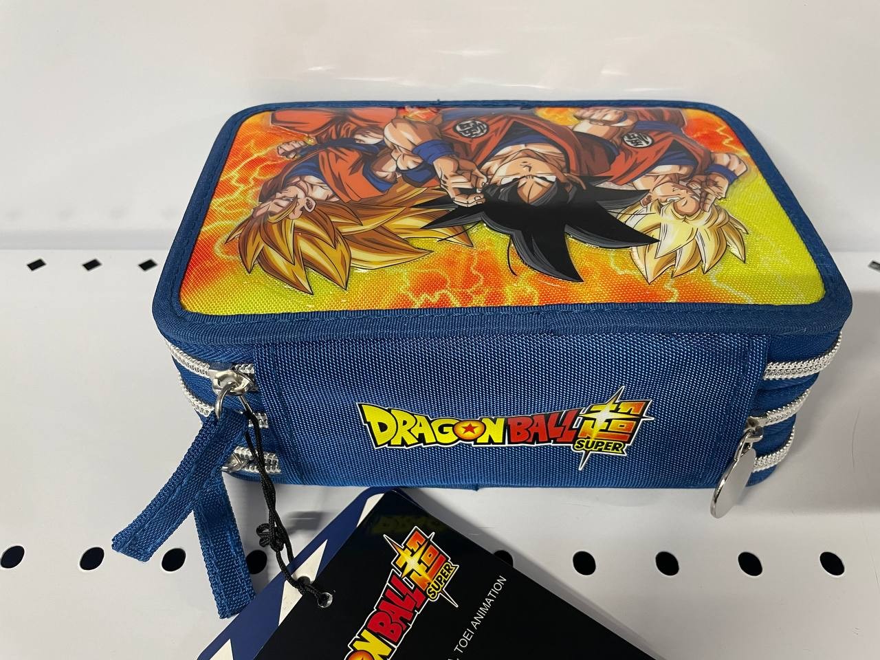 ASTUCCIO RIGIDO MAXI 1 ZIP CON CORREDO DRAGON BALL ACCESSORIATO FRANCO  PANINI