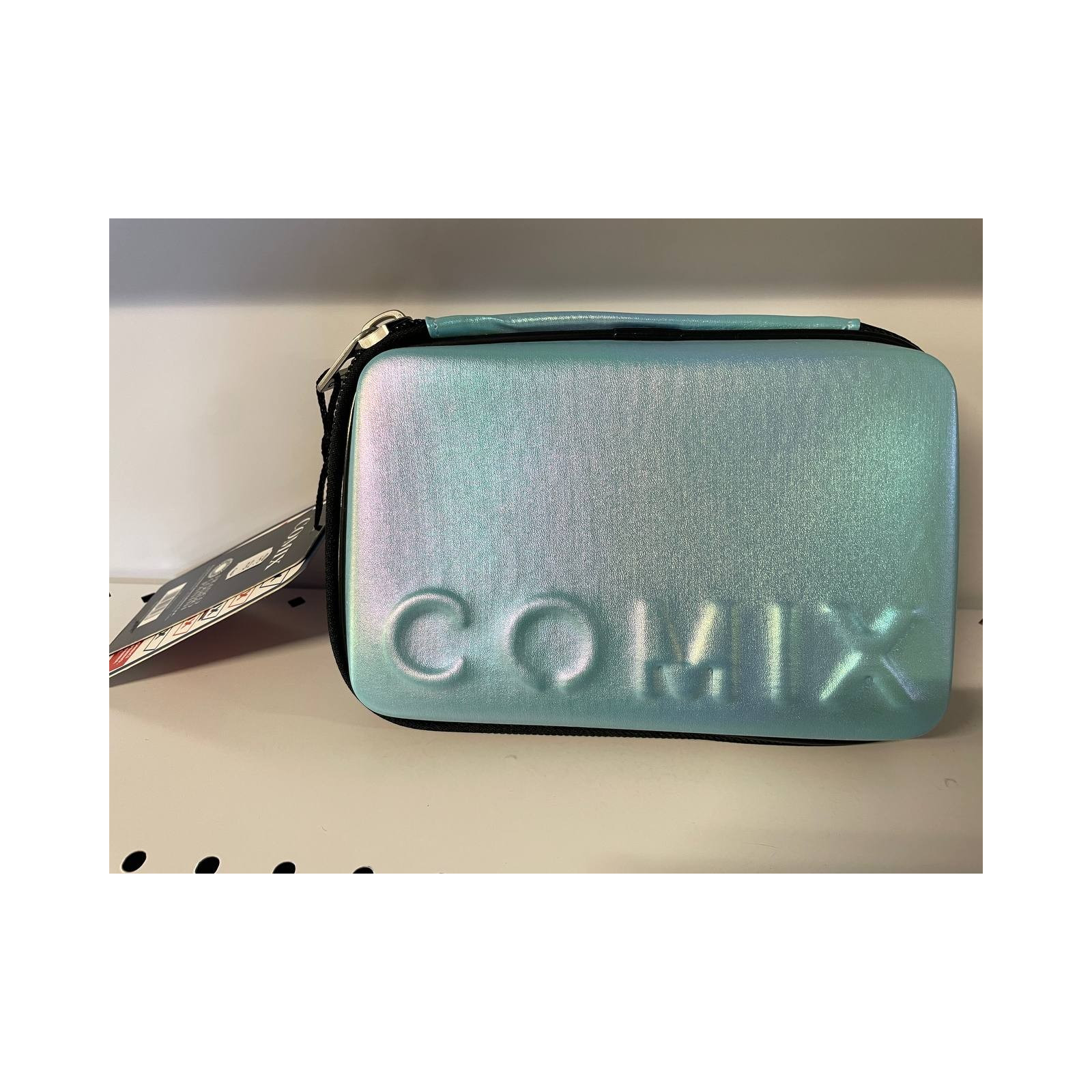 AST.CORR.MAXI ZIP COMIX SHIMMER LIGHT BLUE - FRANCO COSIMO PANINI - SCOLASTICO - td-toys.it