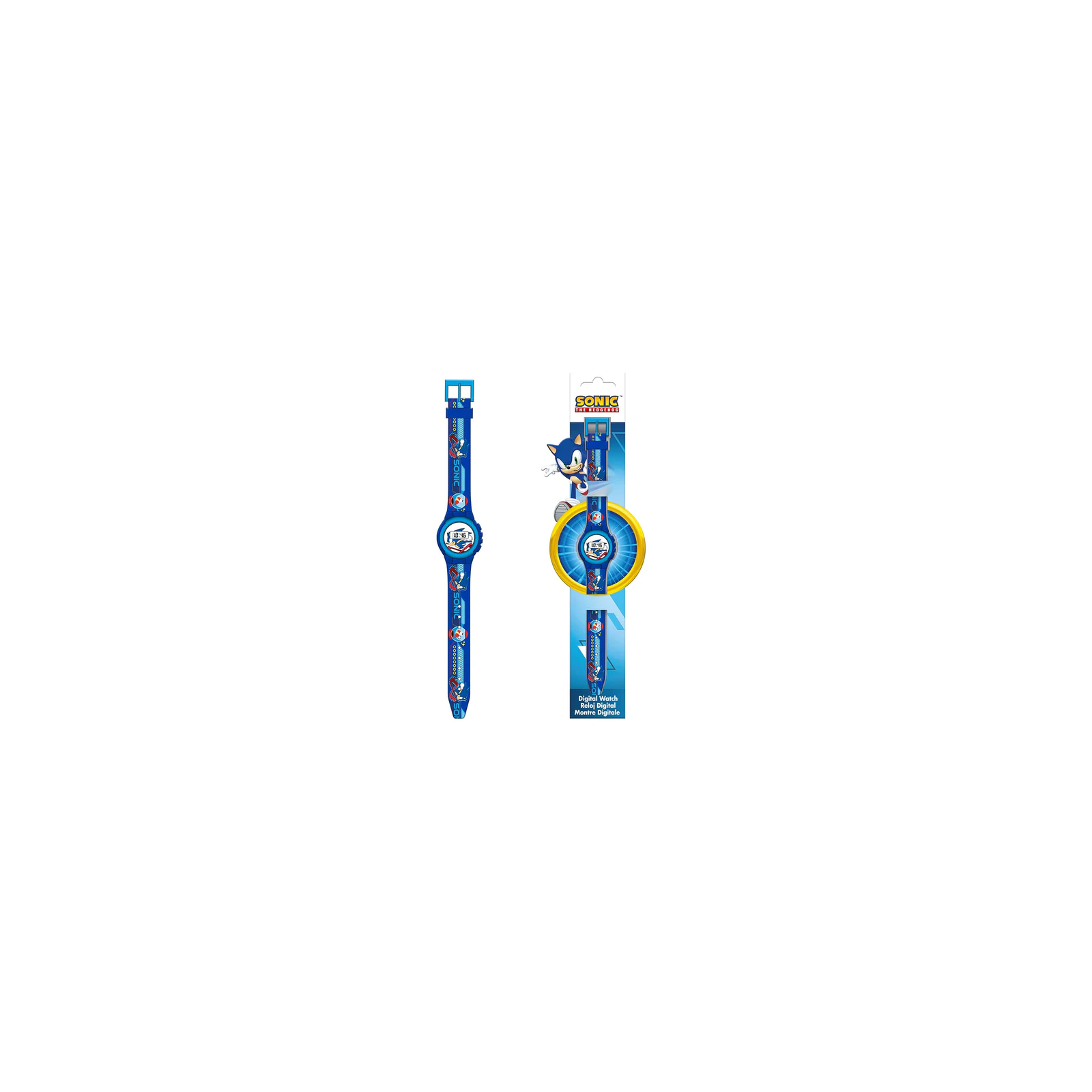 SONIC OROLOGIO DIGITALE - NINTENDO - OROLOGIO - td-toys.it