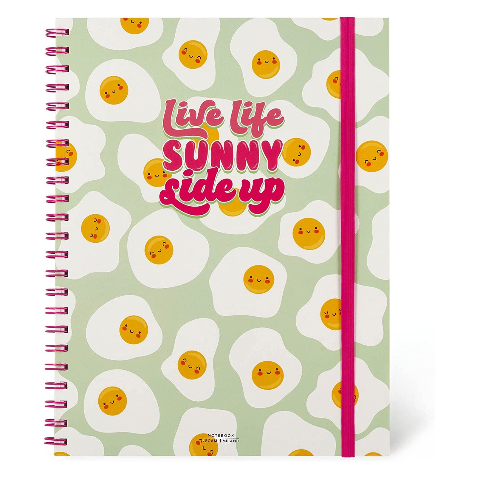 QUADERNO SPIRALATO 3 IN 1 - MAXI TRIO SPIRALNOTEBOOK - EGG-LEGAMI MILANO