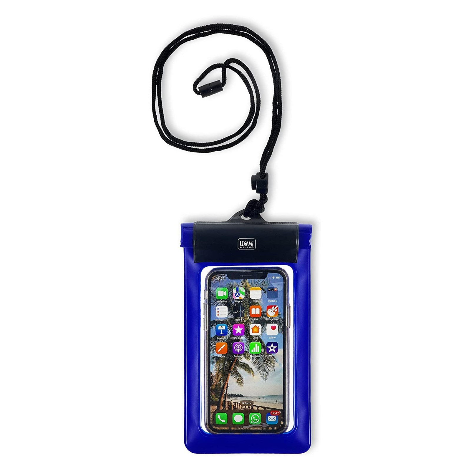 CUSTODIA IMPERM. PER SMARTPH. -WATERPROOF SMARTPHONE POUCH - BLUE - LEGAMI MILANO - LEGAMI MILANO - td-toys.it