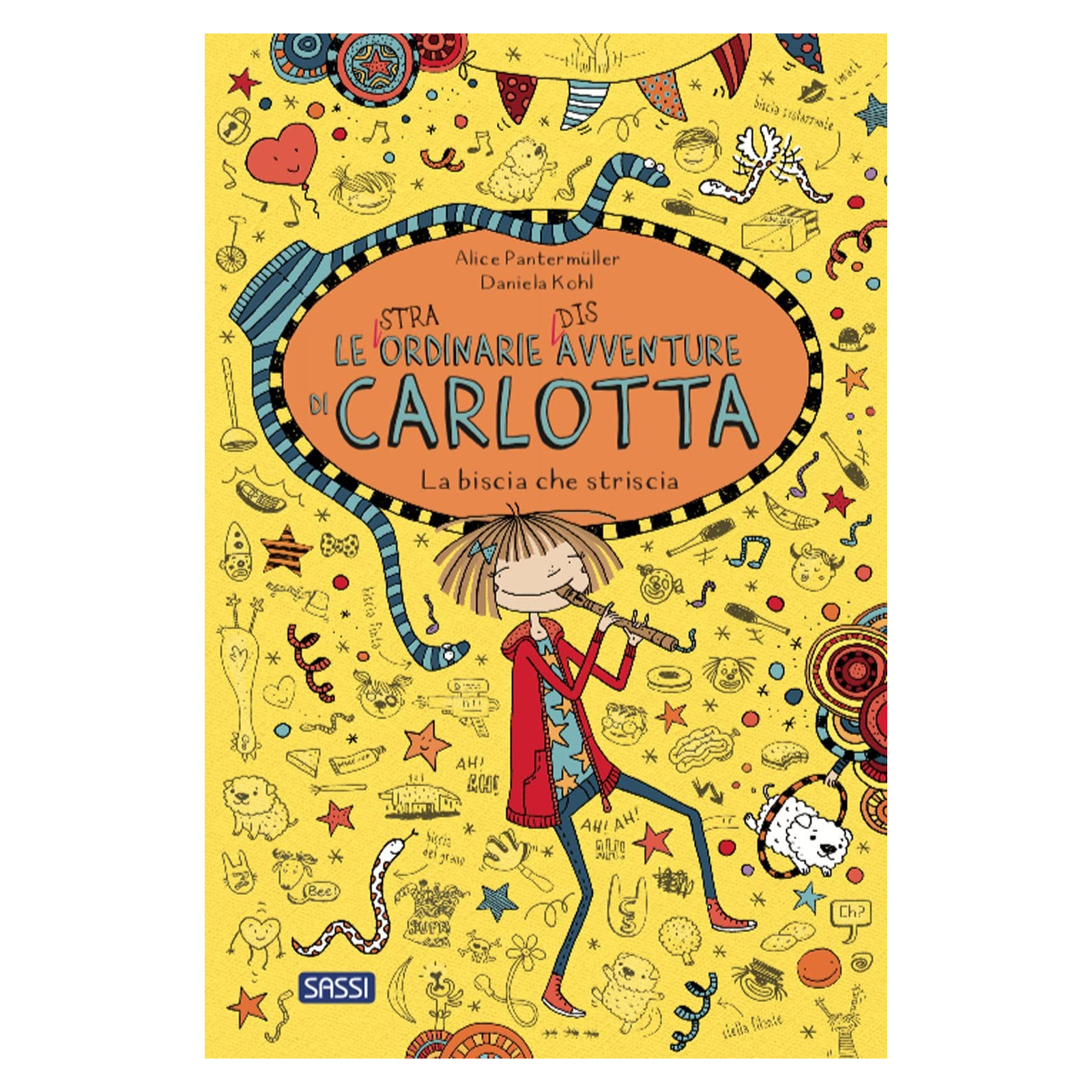 La biscia che striscia. Le (stra)ordinar ie (dis)avventure di Carlotta-SASSI EDITORE