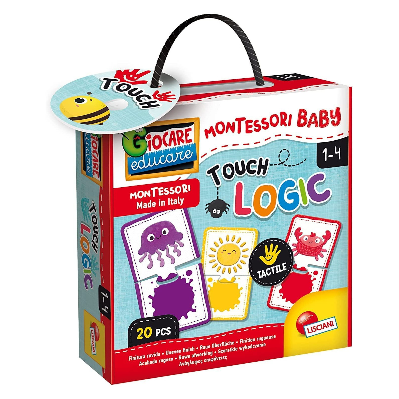 MONTESSORI BABY TOUCH LOGIC - LISCIANI GIOCHI - EDUCATIVI - td-toys.it