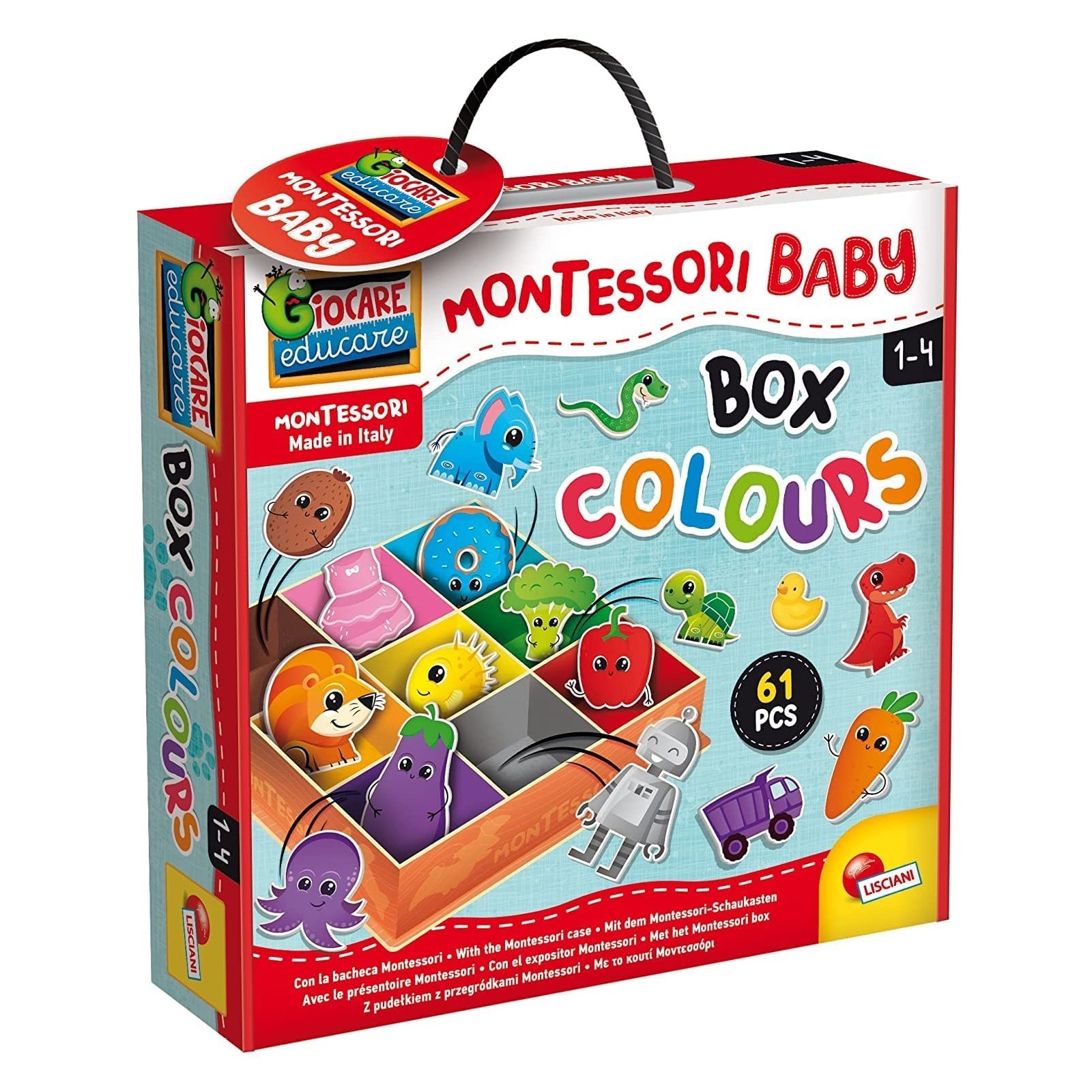 MONTESSORI BABY COLOR BOX - LISCIANI GIOCHI - EDUCATIVI - td-toys.it