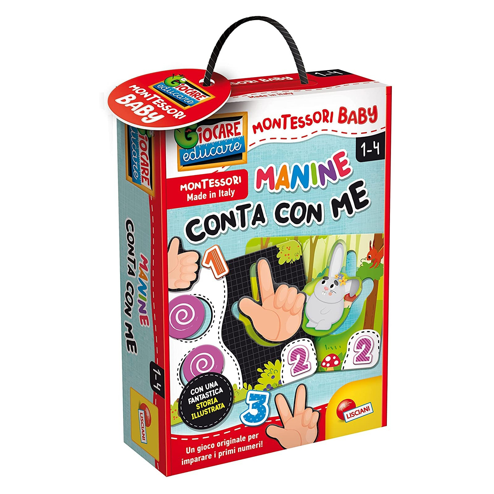 MONTESSORI BABY MANINE CONTA CON ME - LISCIANI GIOCHI - EDUCATIVI - td-toys.it