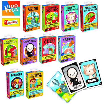 DISPLAY 96 PCS CHILDREN CARES - LISCIANI GIOCHI - BOARD GAMES' - td-toys.it