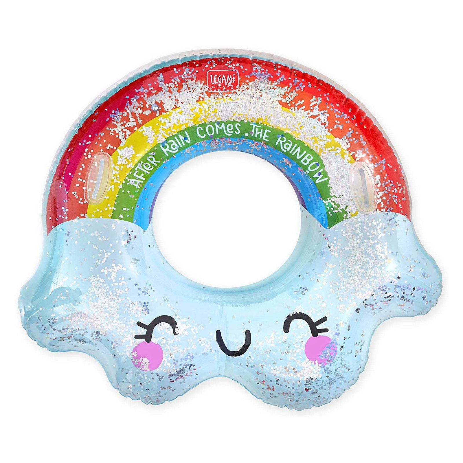 MAXI CIAMBELLA GONFIABILE - MAXI POOL RING - RAINBOW - LEGAMI MILANO - LEGAMI MILANO - td-toys.it