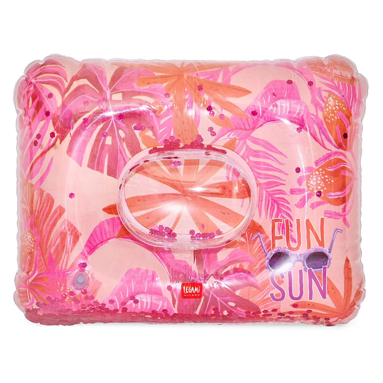 CUSCINO GONFIABILE - INFLATABLE PILLOW - TROPICAL - LEGAMI MILANO - LEGAMI MILANO - td-toys.it