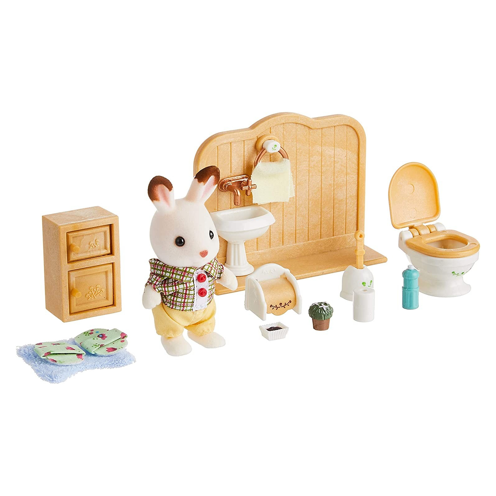 Fratello Coniglio Cioccolato e bagno - EPOCH - BAMBINA - td-toys.it