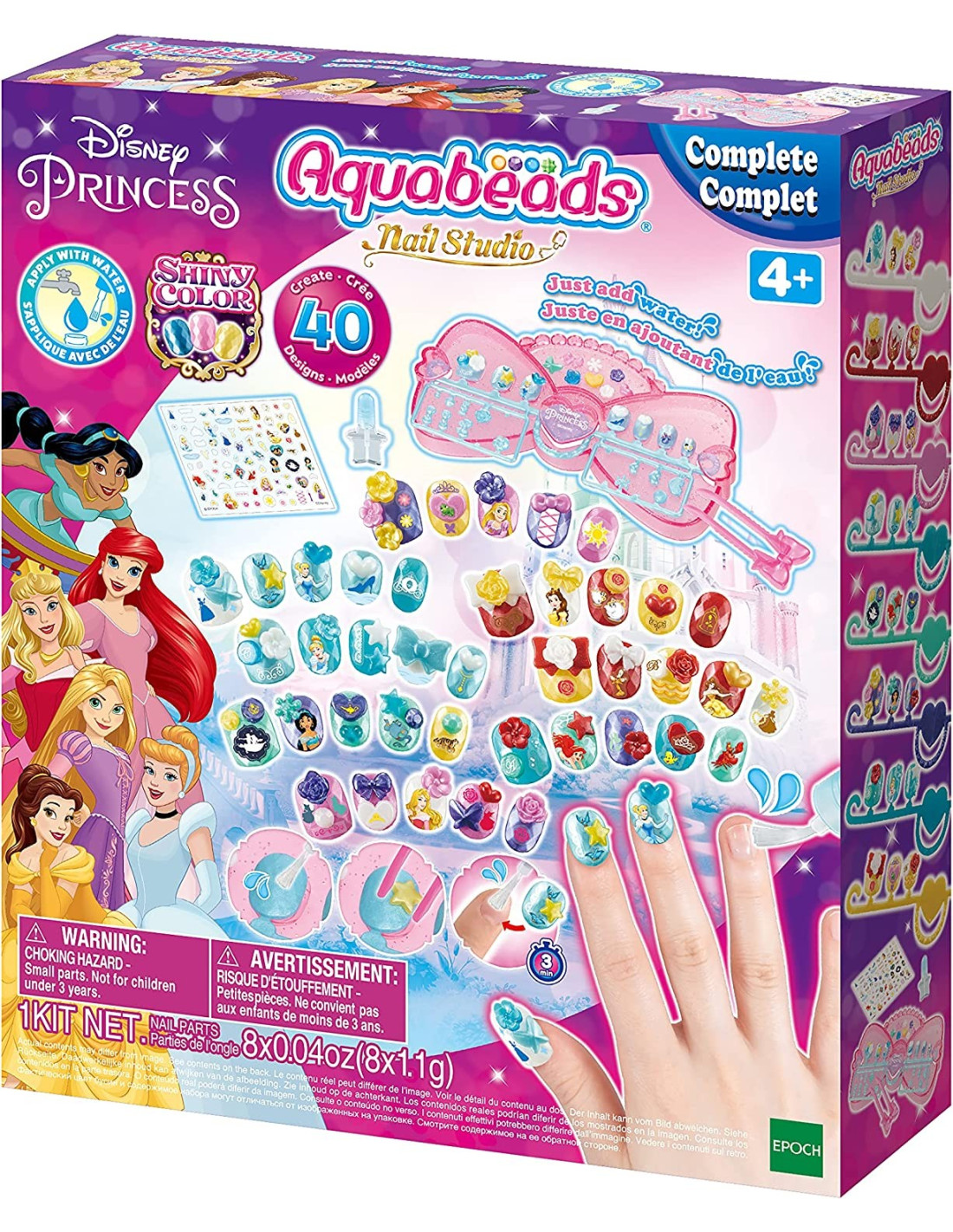 Aquabeads Nail Studio - Disney Princess-BAMBINA