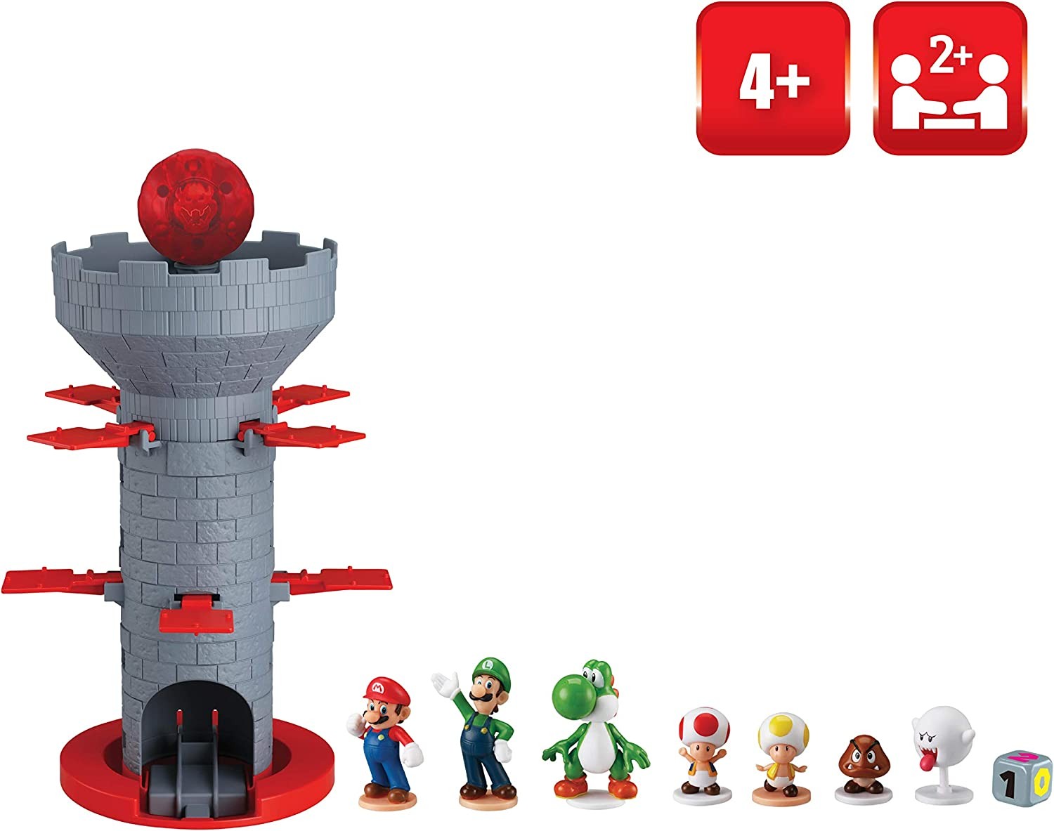 SUPER MARIO BLOW UP! SHAKY TOWER Gioco di abilità e da collezione