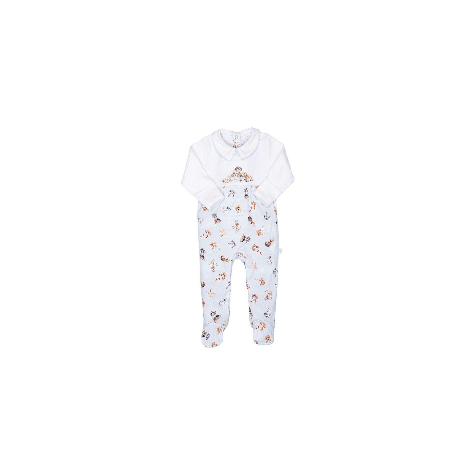 Little Paws Placement Print Babygrow - 9-12 Months - Wrendale - Tutina Neonato - td-toys.it