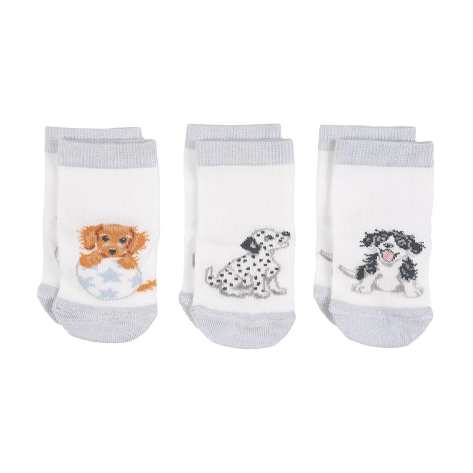 Little Paws Baby Socks Set - 0-6 Months - Wrendale - CALZE - td-toys.it