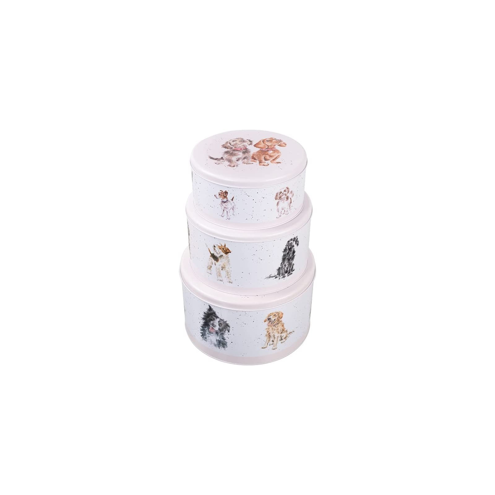 Cake Tin Nest - Dogs - Wrendale - ARTICOLI DA REGALO - td-toys.it