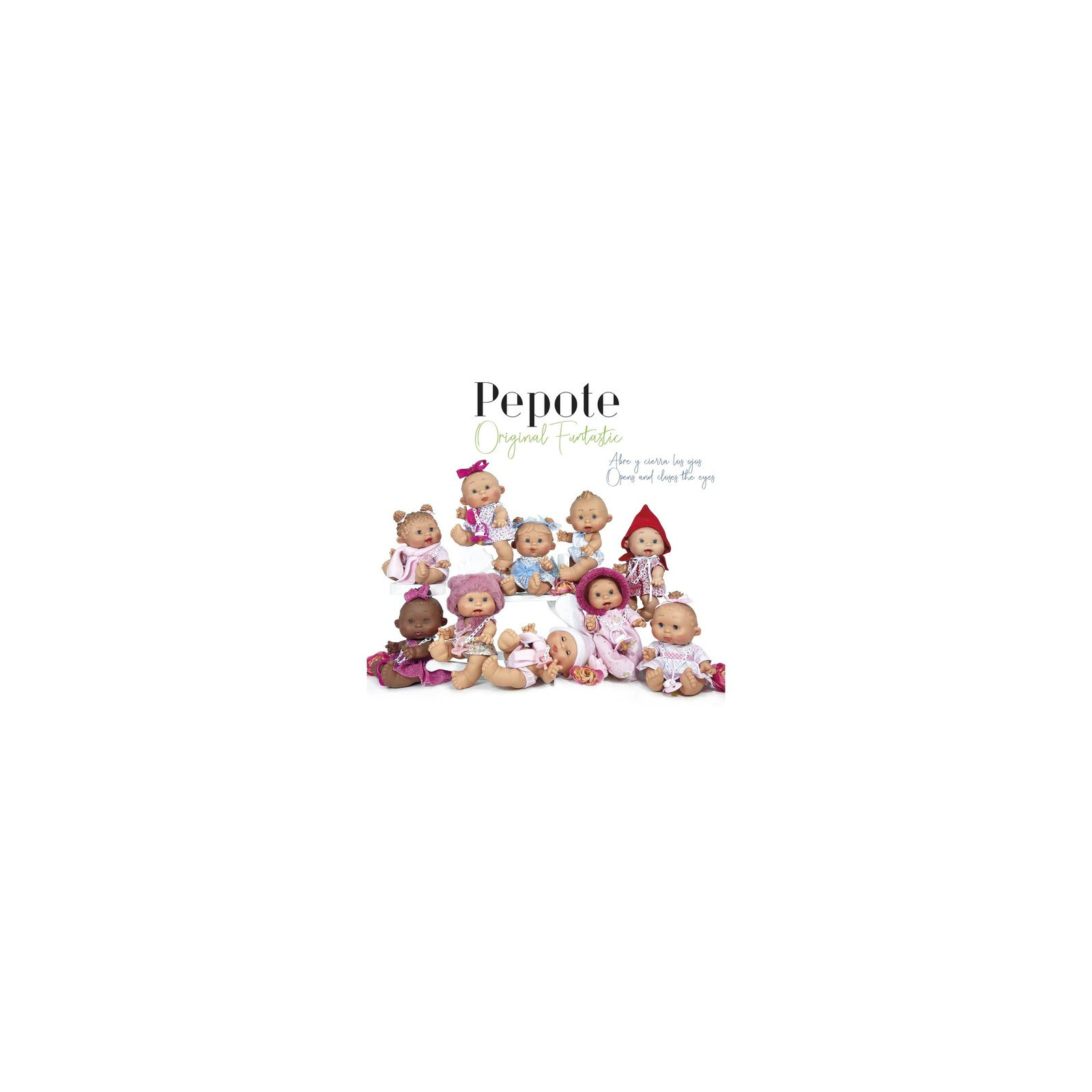 PEPOTE ORIGINAL FUNTASTIC DOLL ASSORTITE-BAMBINA