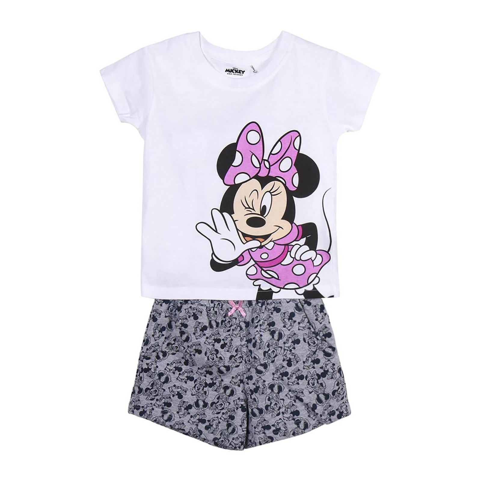 SET DUE PEZZI FRENCH TERRY 2 PIÈCES MINNIE - CERDÁ - GIRL - td-toys.it