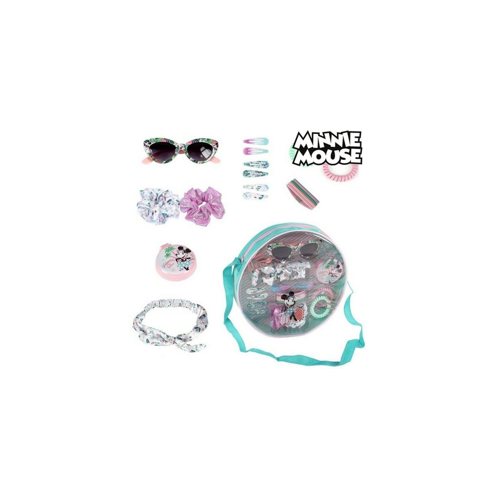 SET BELLEZZA BEAUTY CASE BAGNO ACCESSOIRE MINNIE - CERDÁ - ACCESSORI CAPELLI - td-toys.it