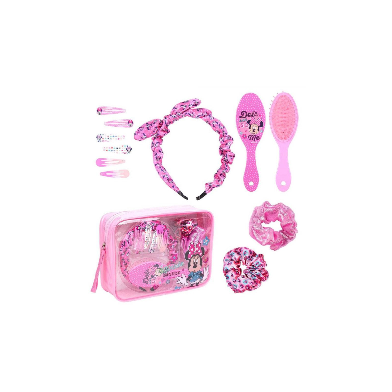 SET BELLEZZA BEAUTY CASE ACCESSOIRE MINNIE-HAIR ACCESSORIES