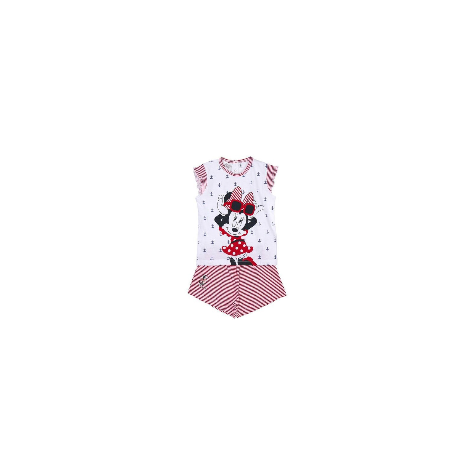 PIGIAMA MANICA CORTA BRETELLES MINNIE - CERDÁ - BAMBINA PRIMA INFANZIA - td-toys.it