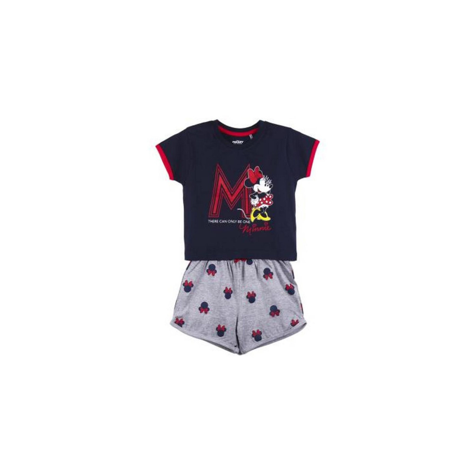 PIGIAMA MANICA CORTA SINGLE JERSEY POINT MINNIE - CERDÁ - BAMBINA - td-toys.it