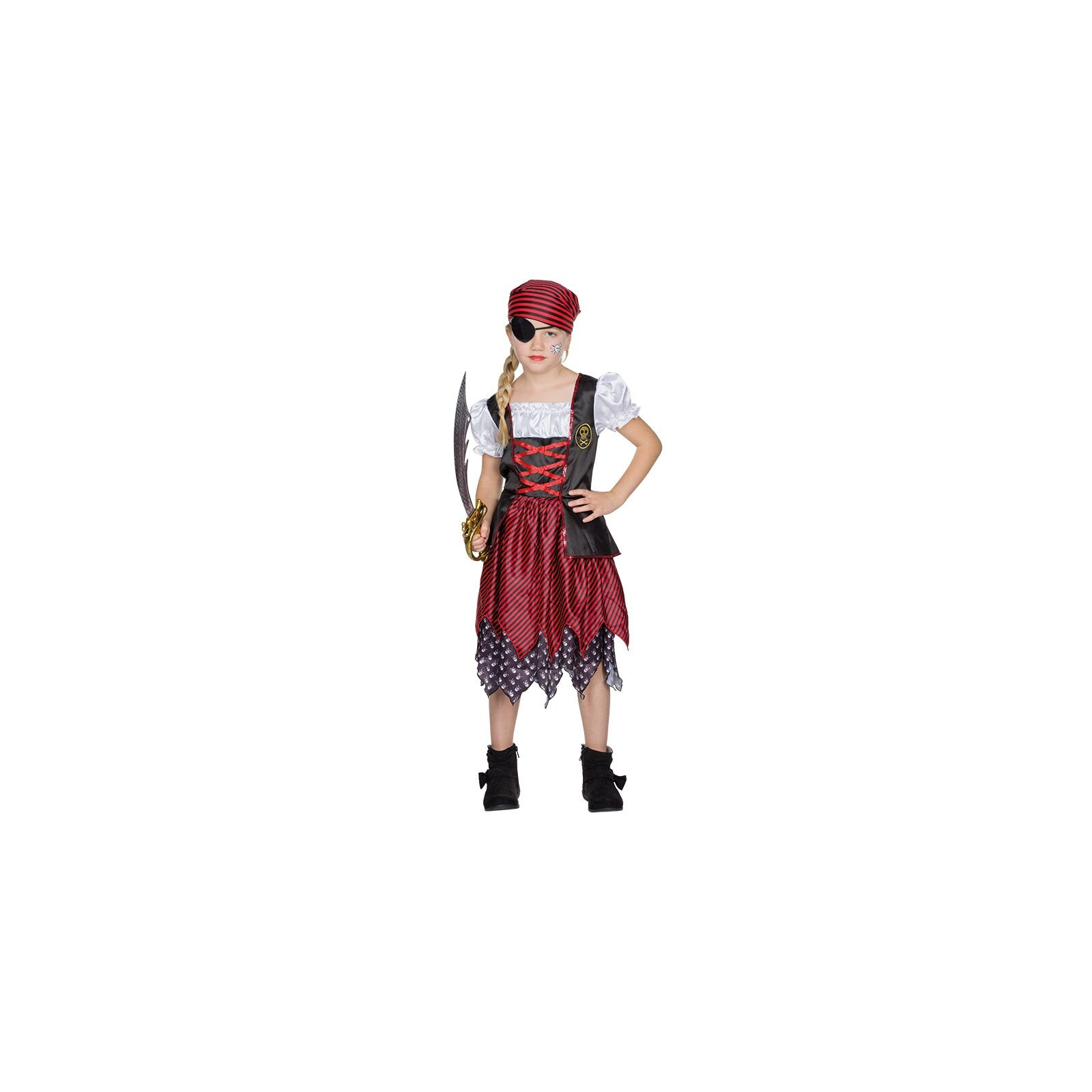 12353 Pirate Mary 116 cm-COSTUMI